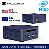 MLLSE G2 Pro Mini PC Intel Twin Lake N150 Processor LPDDR5 12GB RAM 512GB $98.XX + Free S/H
