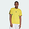 adidas Men's House of Tiro Colorblock Tee (Hazy Yellow/Bold Green/Black) $12 + Free Shipping