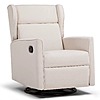 Comhoma 360&deg; Swivel Rocker Recliner Nursery Sofa Chair (White or Dark Gray) $116.XX + Free Shipping