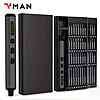 AliExpress Welcome Deal: VMAN 68-in-1 Mini Electric Cordless Screwdriver Set w/ 64 Magnetic Bits $14 + Free S/H