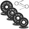 45-Lbs Fitvids 2&amp;quot; Olympic Cast Iron Weight Plate Set (4-Lbs: 2.5/5/5/10-Lb Pairs) $59.99 + Free Shipping