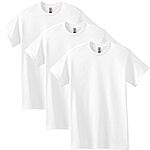 3-Pack Gildan Unisex Adult Heavy Cotton T-Shirt (White) $8.94 + Free Shipping w/ Prime or on $35+
