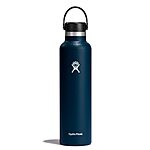 24-Oz Hydro Flask Standard Mouth Water Bottle (Indigo) $20 + Free Shipping w/ Prime or on $35+