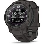 Garmin Instinct Crossover Solar Rugged Hybrid Smartwatch w/ Solar Charging Capabilities Analog Hands &amp; Digital Display (Graphite) $279.95 + Free Shipping
