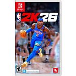 NBA 2K26 (Nintendo Switch, Physical) $24.99 + Free Shipping w/ Prime or on $35+