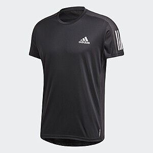 adidas Men's Own The Run Tee (Black) $9 + Free Shipping