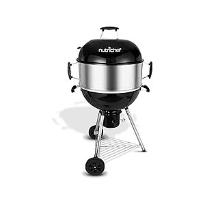 NutriChef Portable Outdoor Charcoal BBQ Grill $69.99 + Free Shipping w/ Prime