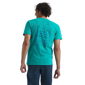 Hanes All Gender Explorer Collection City, Land, Sea Patch Graphic T-Shirt (Green Reef City, Medium) $4.50 + Free Shipping w/ Walmart+ or on $35+