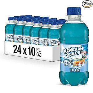 24-Count 10-Oz Hawaiian Punch Drink (Polar Blast) $8.43 ($0.35 each) w/ S&S + Free Shipping w/ Prime or on $35+