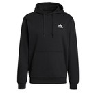 adidas Men's Essentials 3-Stripes Fleece Hoodie (Black/White) $13 + Free Shipping