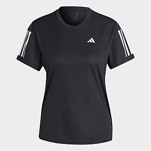 adidas Women's Own The Run Tee (Black, XS-S Only) $9 + Free Shipping