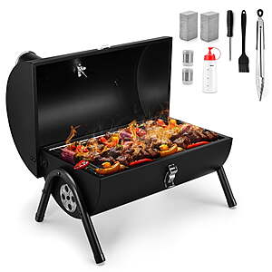 Coliware Portable Charcoal Outdoor BBQ Grill (15.55 x 10.63 x 10.63") $42.99 + Free Shipping