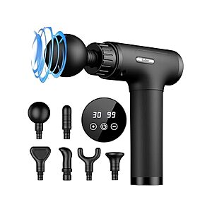 Gvber Massage Gun Deep Tissue $15.99 + Free Shipping w/ Prime