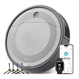 Lefant M310 Robot Vacuum Cleaner (Gray) $97.99 + Free Shipping