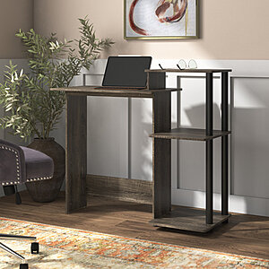 Williston Forge Jorolf Computer Desk (34'' H X 39'' W X 16'' D) $25.99 + Free Shipping on $35+