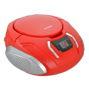 Sylvania Proscan Elite Portable CD Boombox with AM/FM Radio (Red)  + Free Shipping w/ Amazon Prime