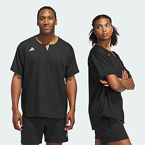 adidas Men's Adizero Dugout Cage T-Shirt (Gender Neutral, Black) $13.60 + Free Shipping