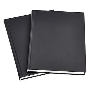 2-Pack Amazon Basics Professional Journal  (10.5 x 7.5", Black) $9.94 ($4.97/ea) + Free Shipping w/ Prime or on $35+
