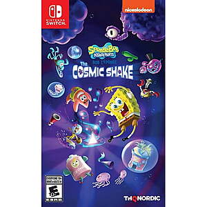 Spongebob Squarepants: The Cosmic Shake (Nintendo Switch) $19.95 