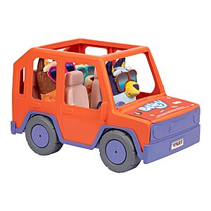 Bluey Big Heeler 4WD Family Toddler Toy Car w/ Bingo & Chilli Plush Buddies $29.99 + Free Shipping w/ Prime or on $35+