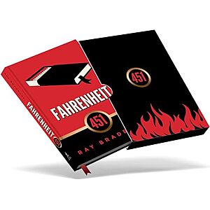 Fahrenheit 451 (Deluxe Slipcase Edition, Hardcover) $22.50 + Free Shipping w/ Prime or on $35+
