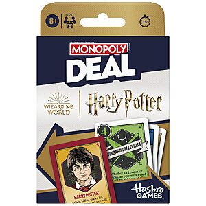 Monopoly Deal: Harry Potter Card Game