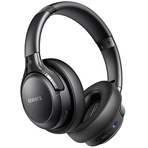 Prime] BERIBES Bluetooth Wireless Headphones w/ Microphone (Black) $19.99 + Free Shipping