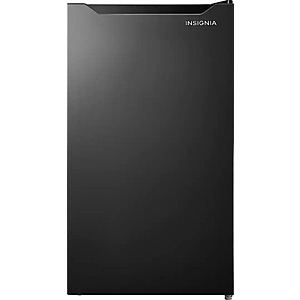 Insignia 3.3 Cu. Ft. Mini Fridge with Door Storage and ENERGY STAR Certification (Black) $139.99 + Free Store Pickup