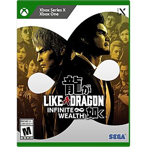 Like a Dragon Infinite Wealth (Xbox Series X) $15.90 