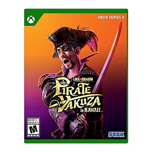 Like a Dragon: Pirate Yakuza in Hawaii Standard Edition (Xbox Series X, Physical) $29.99 + Free Shipping w/ Prime or on $35+