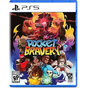 Pocket Bravery (PS5, Physical) $16.42 + Free Shipping w/ Prime or on $35+