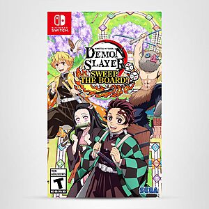 Demon Slayer: Kimetsu no Yaiba Sweep The Board! (Nintendo Switch, Physical) $28.18 + Free S/H w. Prime or on $35+