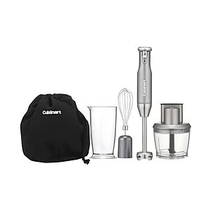 (Factory Reconditioned) Cuisinart 400W Immersion Blender w/ Food Processor $35 + Free Shipping w/ Prime