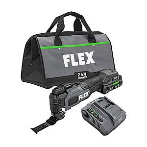 24V FLEX Brushless Cordless Oscillating Multi-Tool Kit w/ 2.5Ah Lithium Battery & 160W Fast Charger $179 + Free Shipping