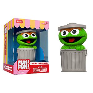 5" Super7 Fun! Fun! Sesame Street Oscar The Grouch Figure $10.40 or less 