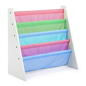 4-Tier Humble Crew Kids Bookshelf (White/Pastels) $20.62 + Free Shipping w/ Prime or on $35+