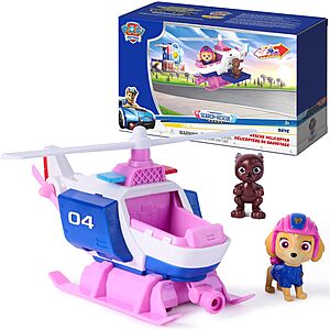 Paw Patrol: Search & Rescue Skye Rescue Helicopter w/ 2 Figures, Hero Helicopter Toy w/ Pull-Back Action $11.50 + Free Shipping w/ Prime or on $35+