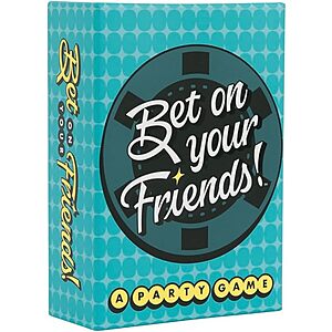 Bet On Your Friends:A Party Game for Close Friend Groups Party Card Games w/ 50 Prompt Cards $6.27 + Free SH w/ Prime or on $35
