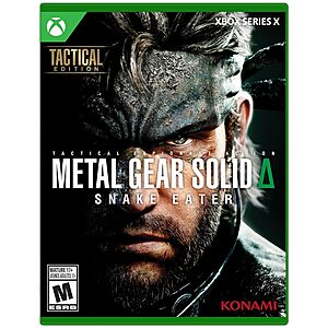 Metal Gear Solid Delta: Snake Eater Tactical Edition (Xbox Series X) $27.30 or less
