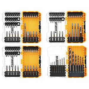 110-Piece DEWALT TOUGH GRIP Screwdriver Bit Set $29.98 + Free Store Pickup at Lowe's or Free Shipping on $35+