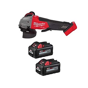 Milwaukee M18 FUEL Brushless 4-1/2 in Grinder w (2) 6Ah Battery Pack Bundle $299 + Free Shipping