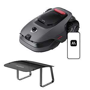 MOVA LiDAX Ultra 1000 Robot Lawn Mower w/ Garage for 1/4 Acre, RTK-Free 360° 3D LiDAR & AI Vision Mapping $1099.00 + Free Shipping