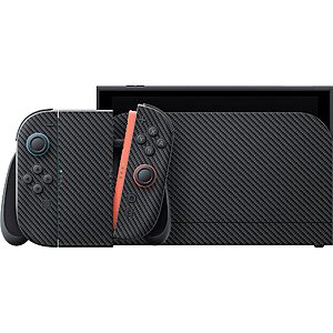 Razer Console Skin Wrap for Nintendo Switch 2 (Carbon Fiber)