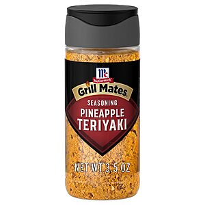 3.5-Oz McCormick Grill Mates Seasoning (Pineapple Teriyaki) $1.85 w/ S&S