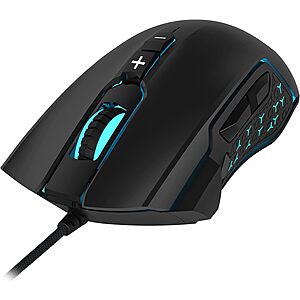 LeadsaiL 7200 DPI Wired Gaming Mouse w/ 8 Programmable Buttons & RGB Backlight