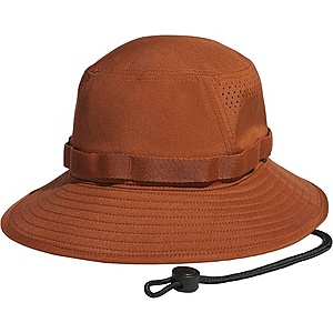 adidas Men's Victory Bucket Hat (Dusky Bronze Brown/Aurora Coffee Brown)