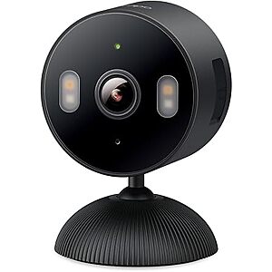 Tapo 1080p Indoor/Outdoor Security Camera w/ Color Night Vision & AI Detection