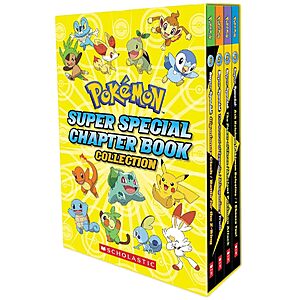 4-Book Pokémon Super Special Flip Book Collection (Paperback)