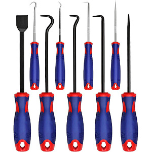 9-Pc WORKPRO Precision Automotive Pick Hook Set w/ Scraper $12.55 + Free S&H