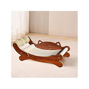 FUNACAY Cat Scratch Pad Bed Hammock Lounge w/ Replacement Scratching Felt $16 + Free S&H w/ Prime